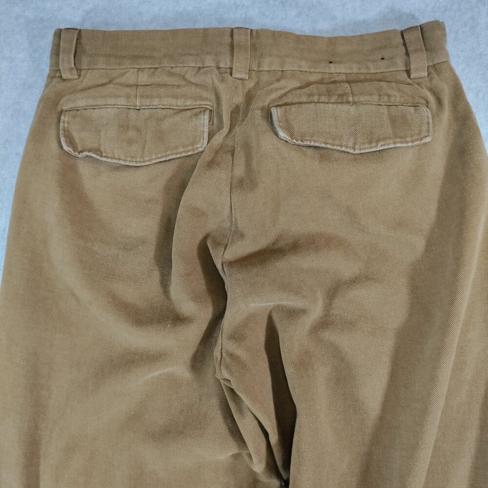 Banana Republic Pants Mens 30x32 Brown Dawson Chino Straight Fit Cotton Twill - Picture 7 of 12